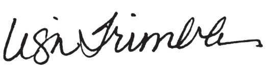 Lisa Trimble's signature