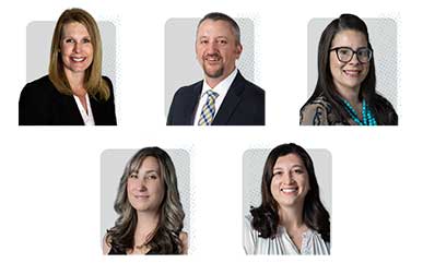 Photos of the LCCC Foundation staff