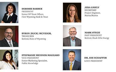 Photos of the Foundation Board members