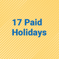 17 Paid Holidays