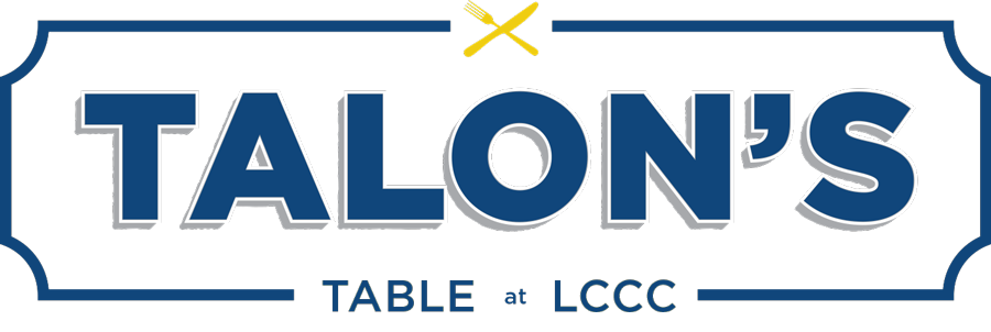 Logo for Talon's Table at LCCC