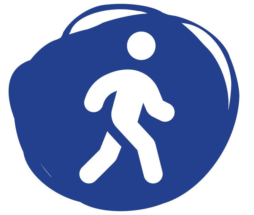 person walking icon