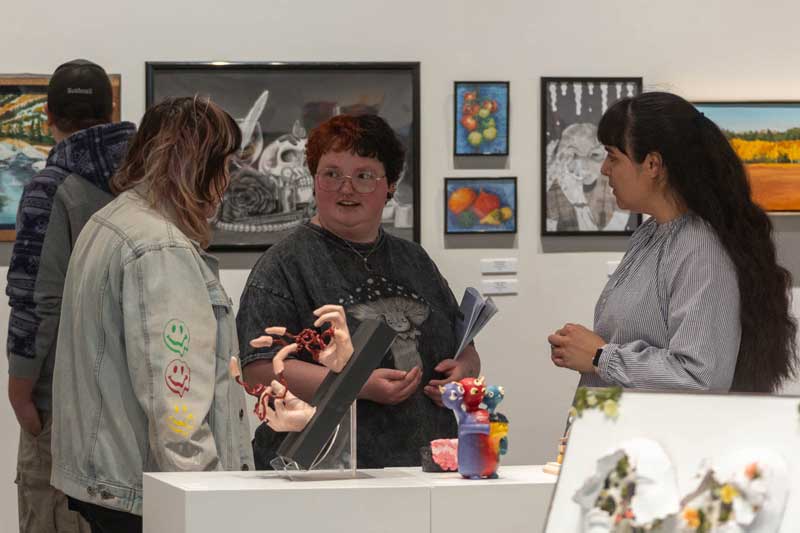 LCCC students have the chance to display their art in the Student Art Show