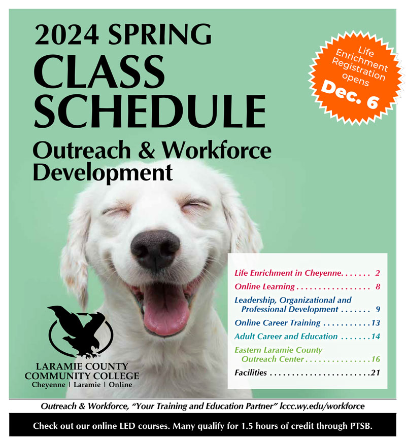 2024 Spring Class Schedule for Outreach and Workforce Development