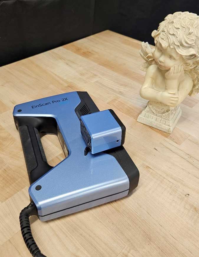 scanner for dupicating 3D objects