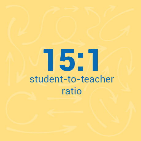 15:1 student-to-teacher ratio