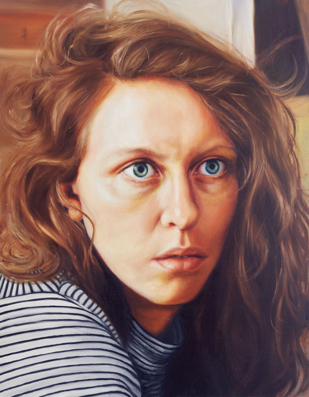 Chloe West Self Portrait in Stripes